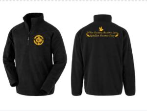 Embroidered Fleece I will not comply - when tyranny ...... (BLACK)