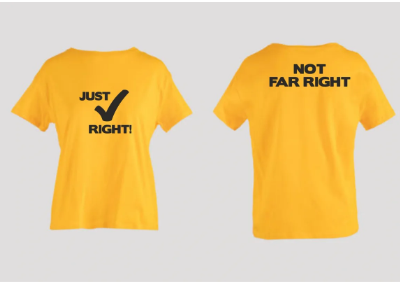 Printed T-shirt Just right