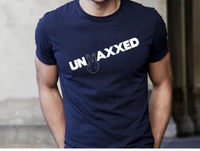 Printed T-shirt Unvaxxed