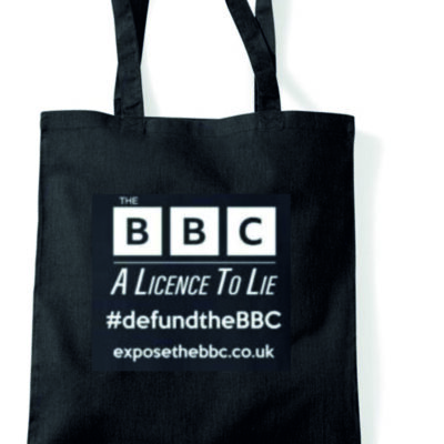 100% Cotton Printed Bag For Life THE BBC A Licence To Lie